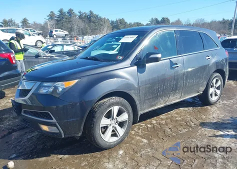2013 Acura Mdx Technology Package z USA, uszkodzony, nr VIN 2HNYD2H34DH512079